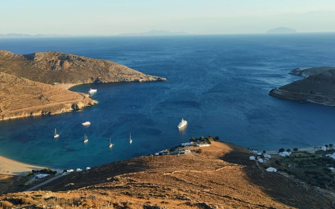 Grecia in barca a veladal Saronico alle Cicladi