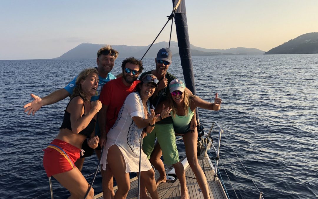 Vacanze alle isole eolie a vela